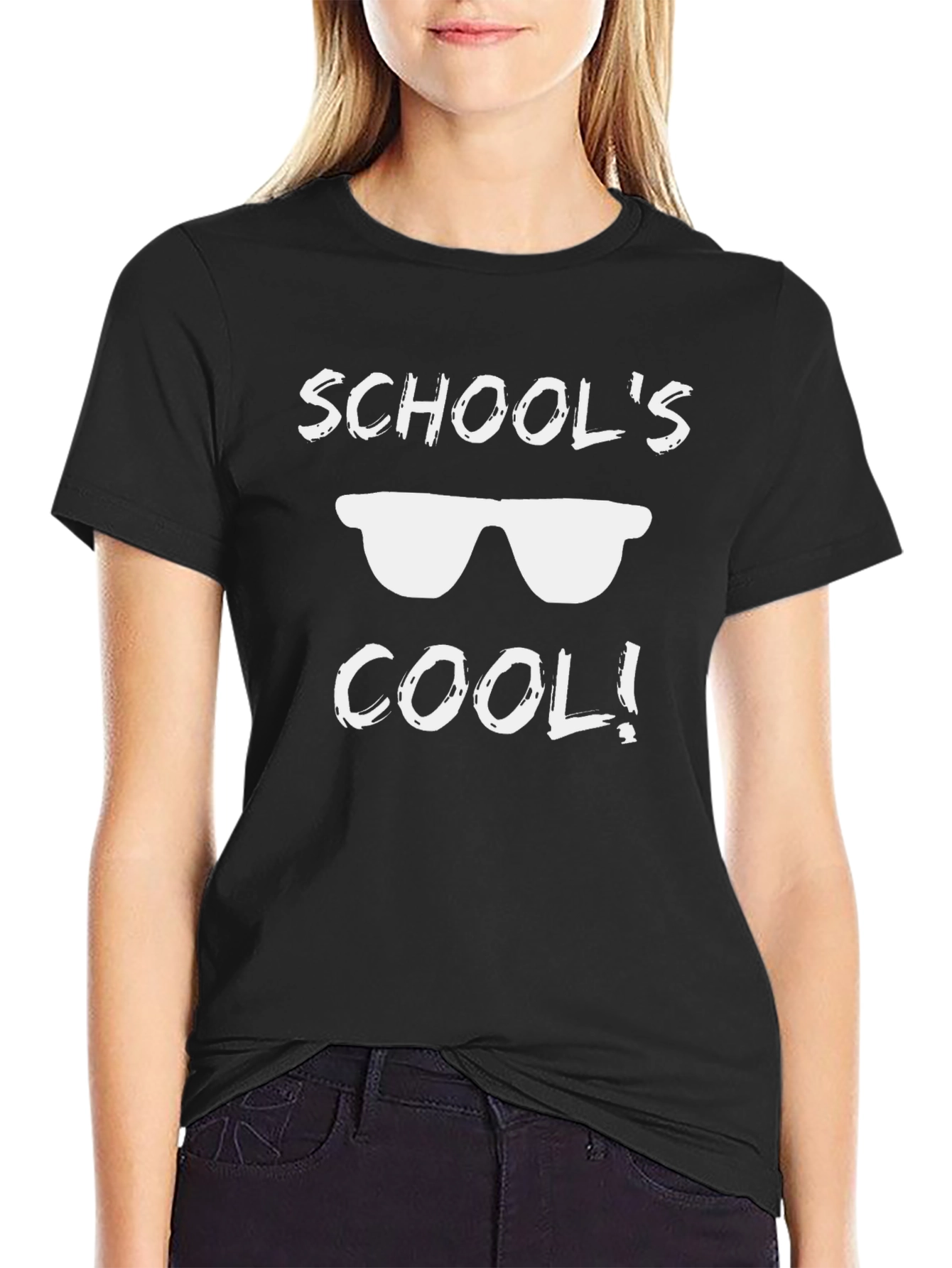 Schools Cool T-Shirt Funny Sunglasses Tee