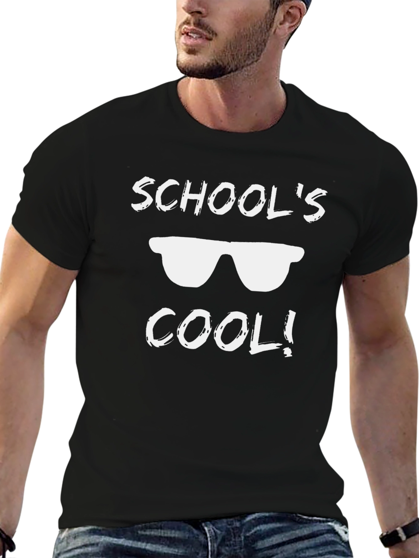 Schools Cool T-Shirt Funny Sunglasses Tee