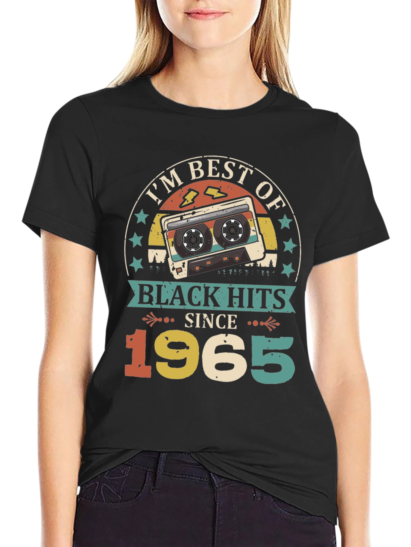Best of Black Hits 1965 Vintage Cassette T-Shirt