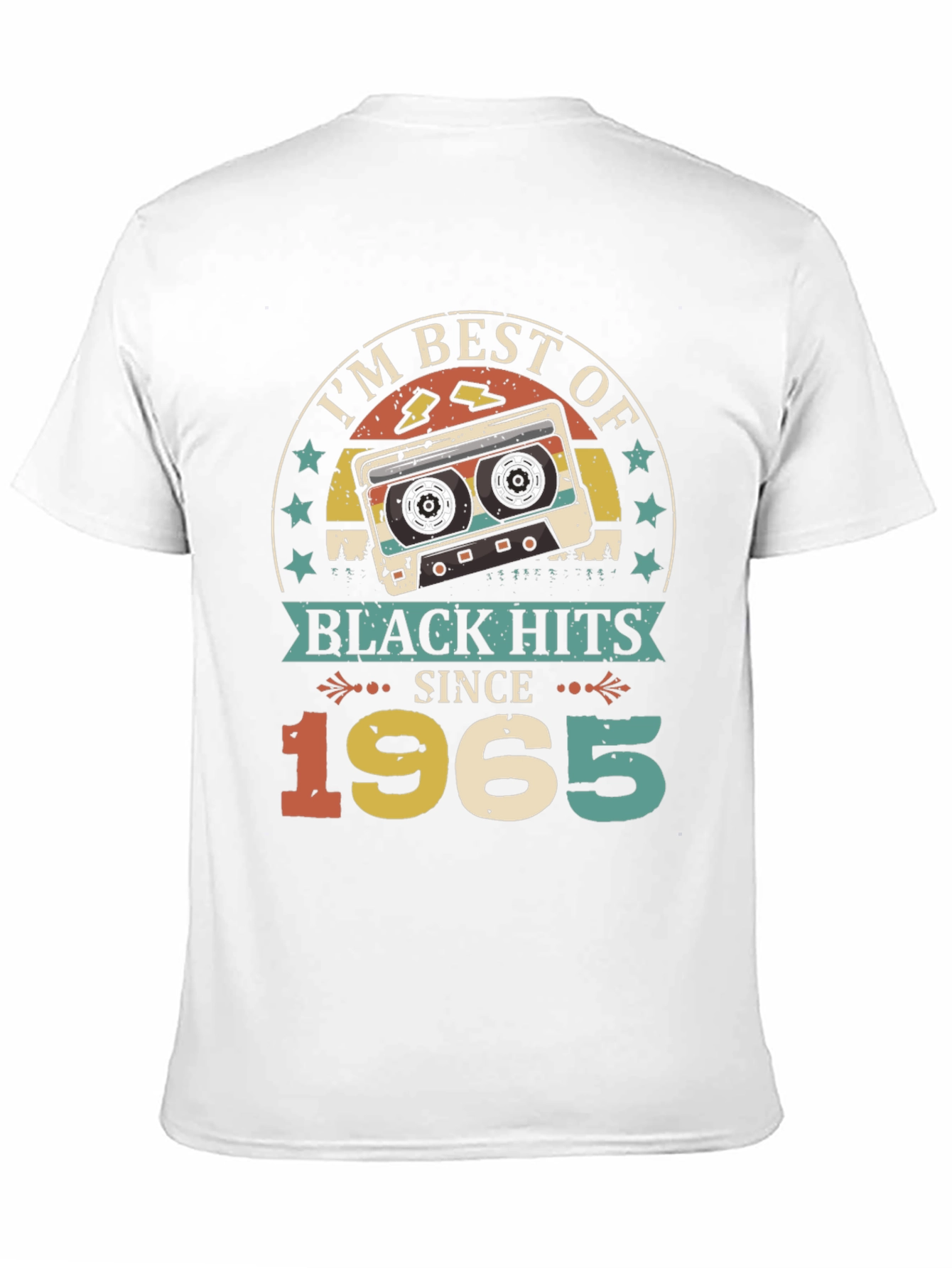Best of Black Hits 1965 Vintage Cassette T-Shirt