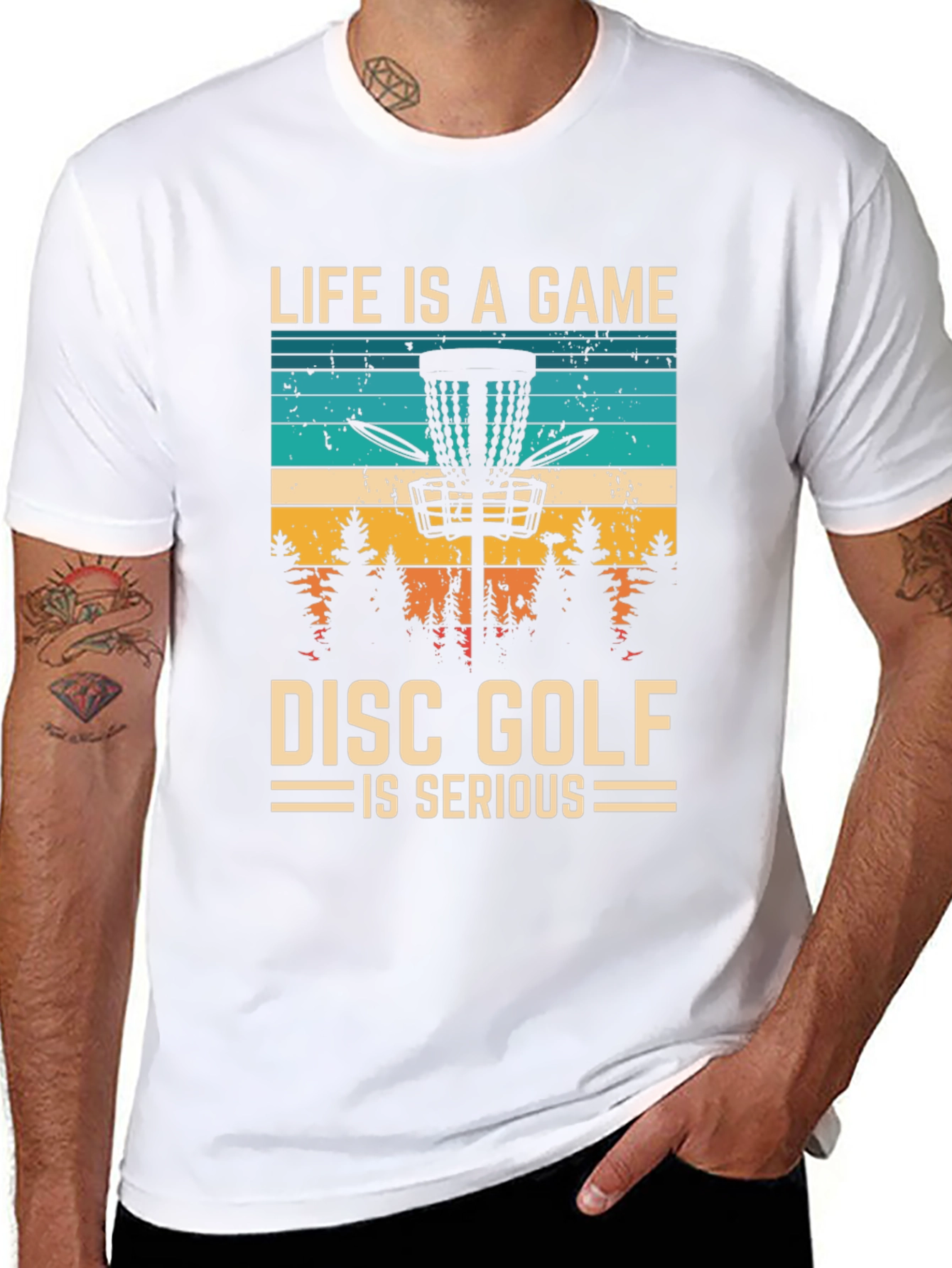 Disc Golf T-Shirt: Life is a Game