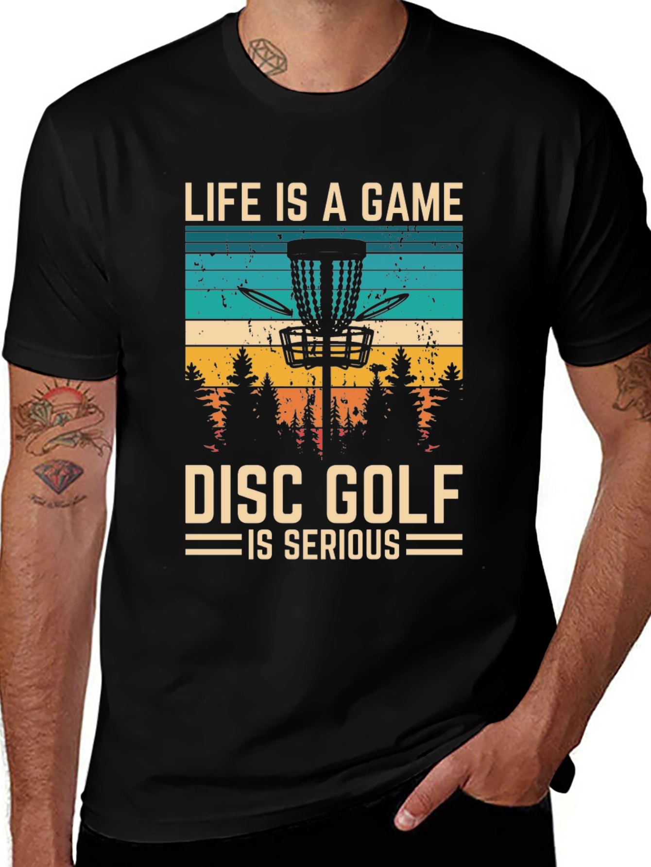 Disc Golf T-Shirt: Life is a Game