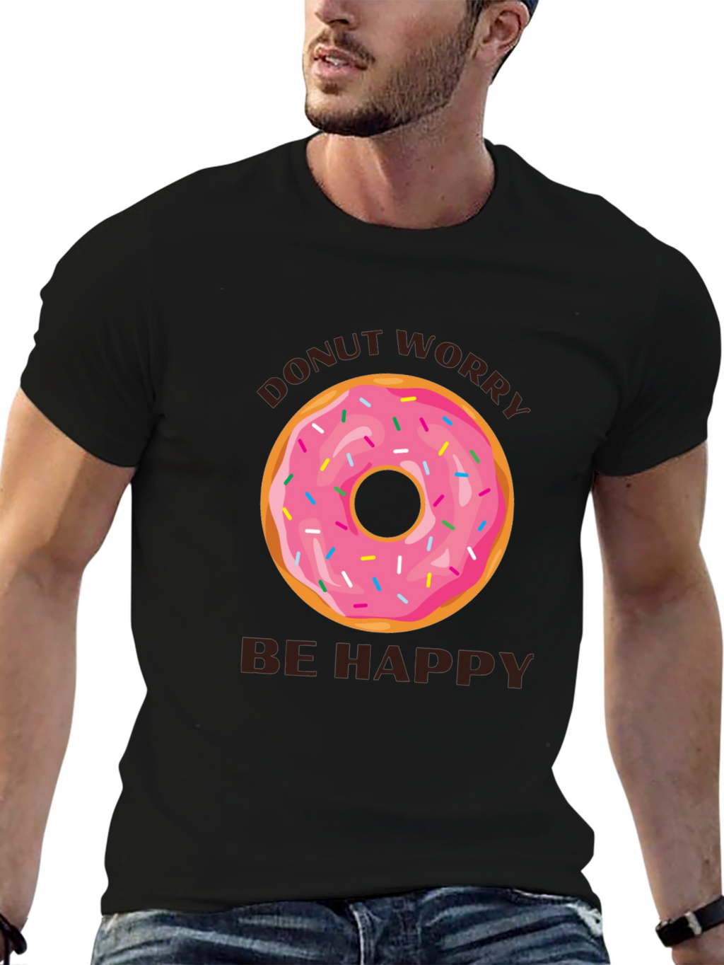Donut Worry Be Happy T-Shirt