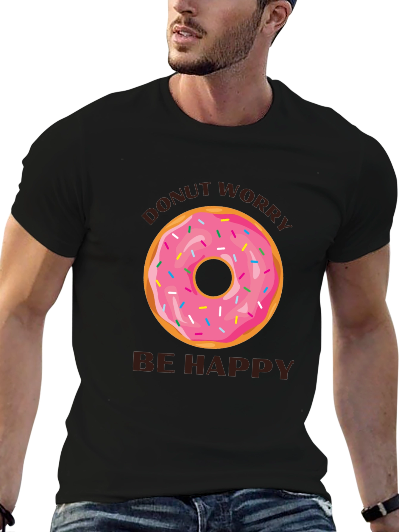 Donut Worry Be Happy T-Shirt