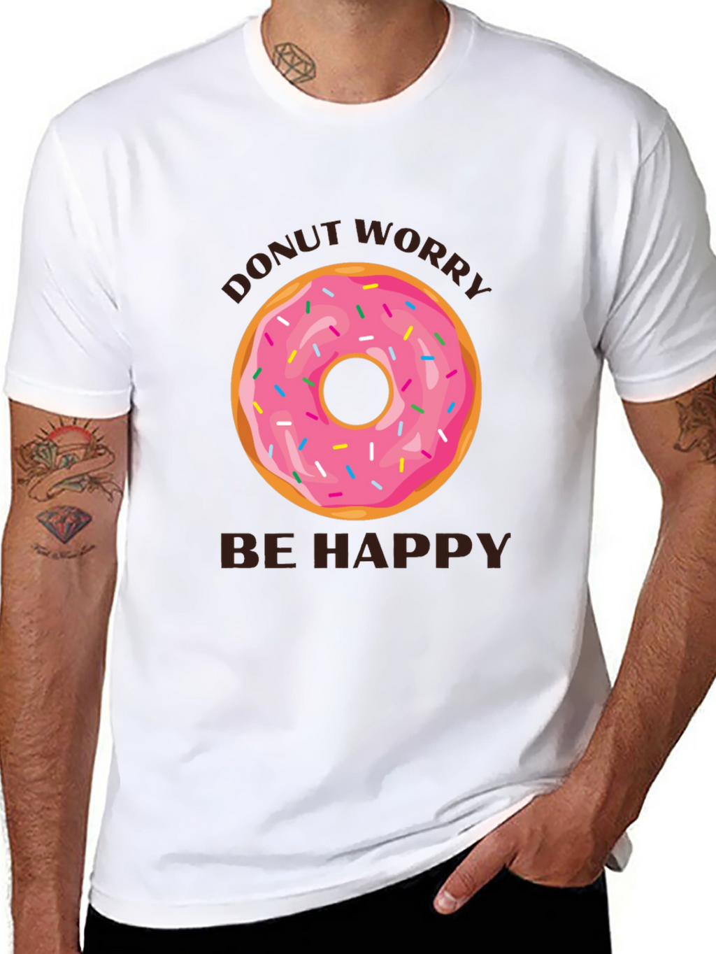 Donut Worry Be Happy T-Shirt
