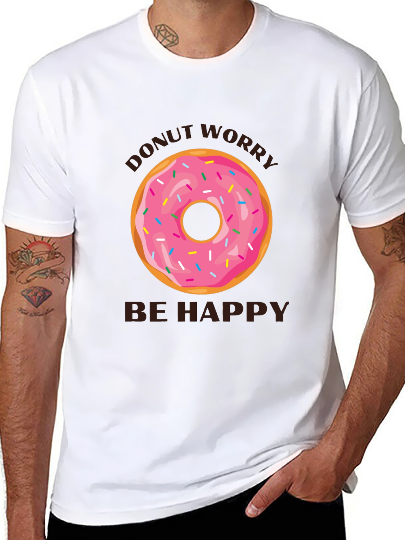 Donut Worry Be Happy T-Shirt