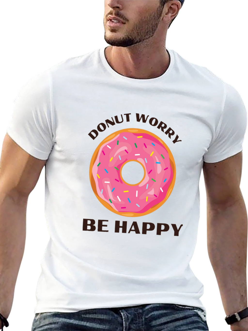 Donut Worry Be Happy T-Shirt