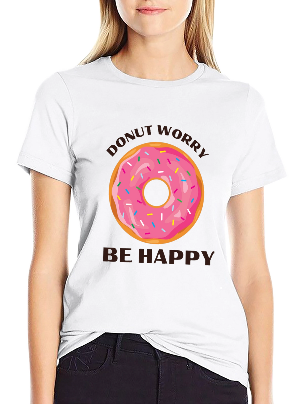 Donut Worry Be Happy T-Shirt