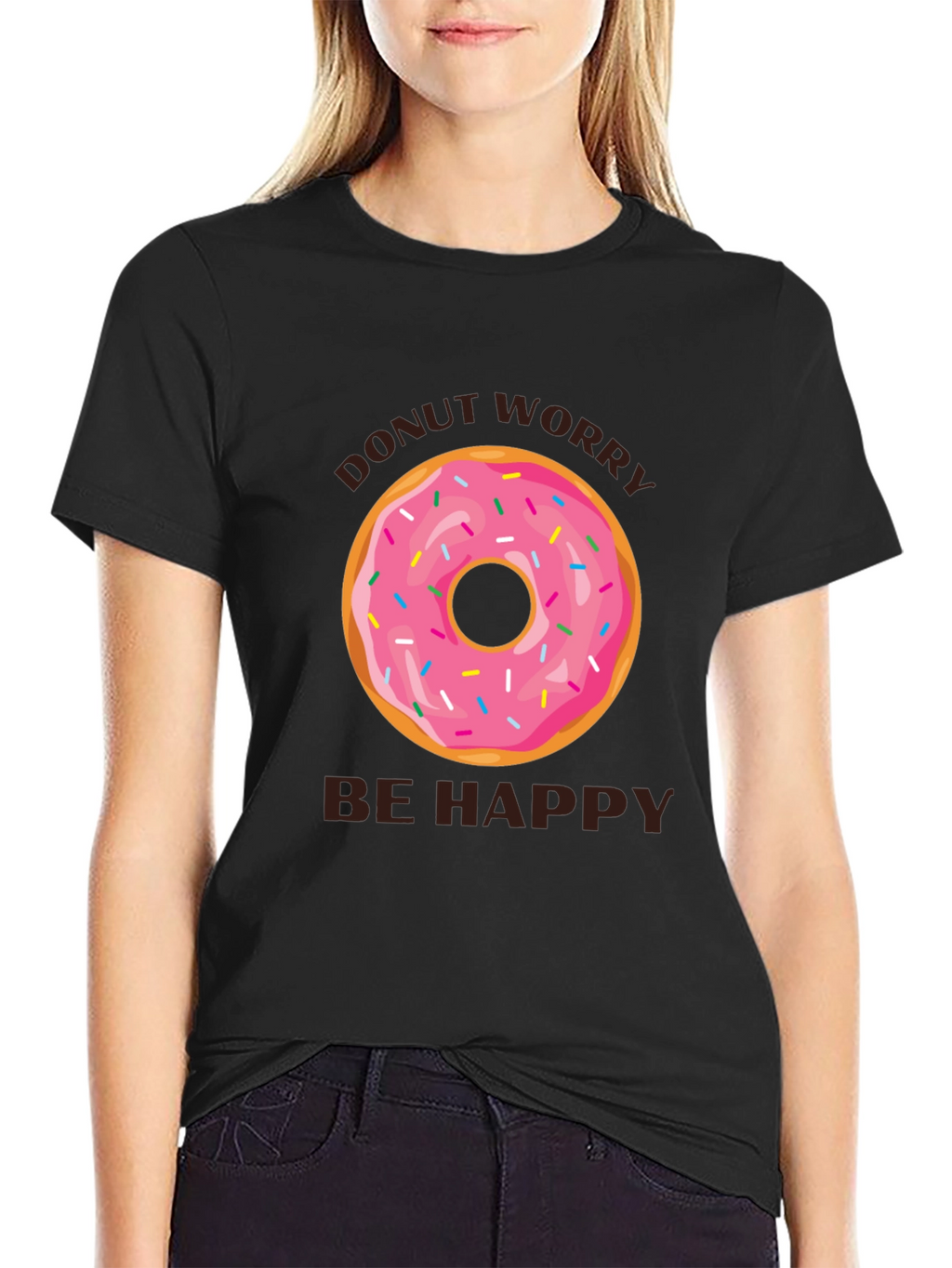 Donut Worry Be Happy T-Shirt