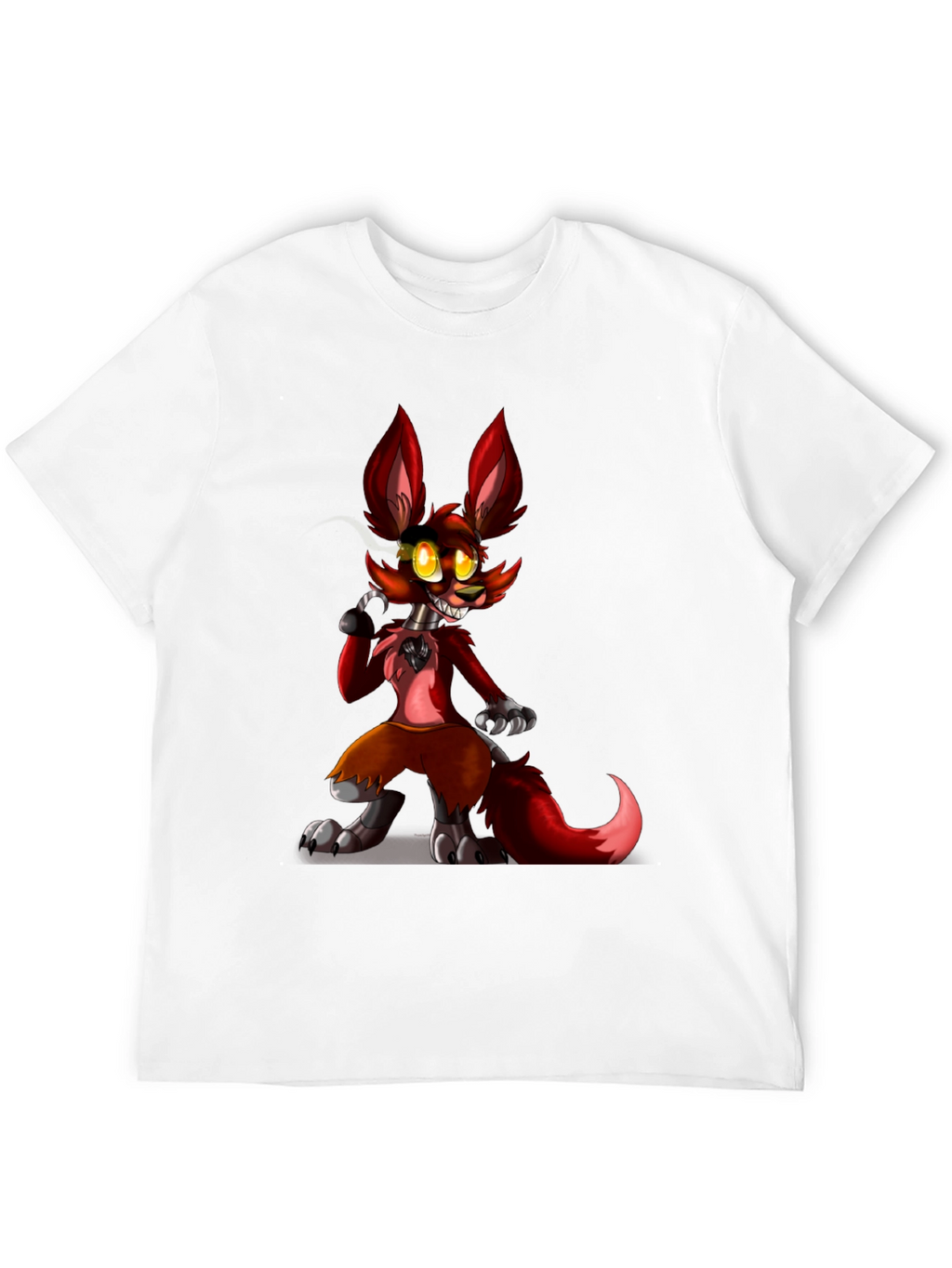 Foxy Five Nights at Freddys Black T-Shirt