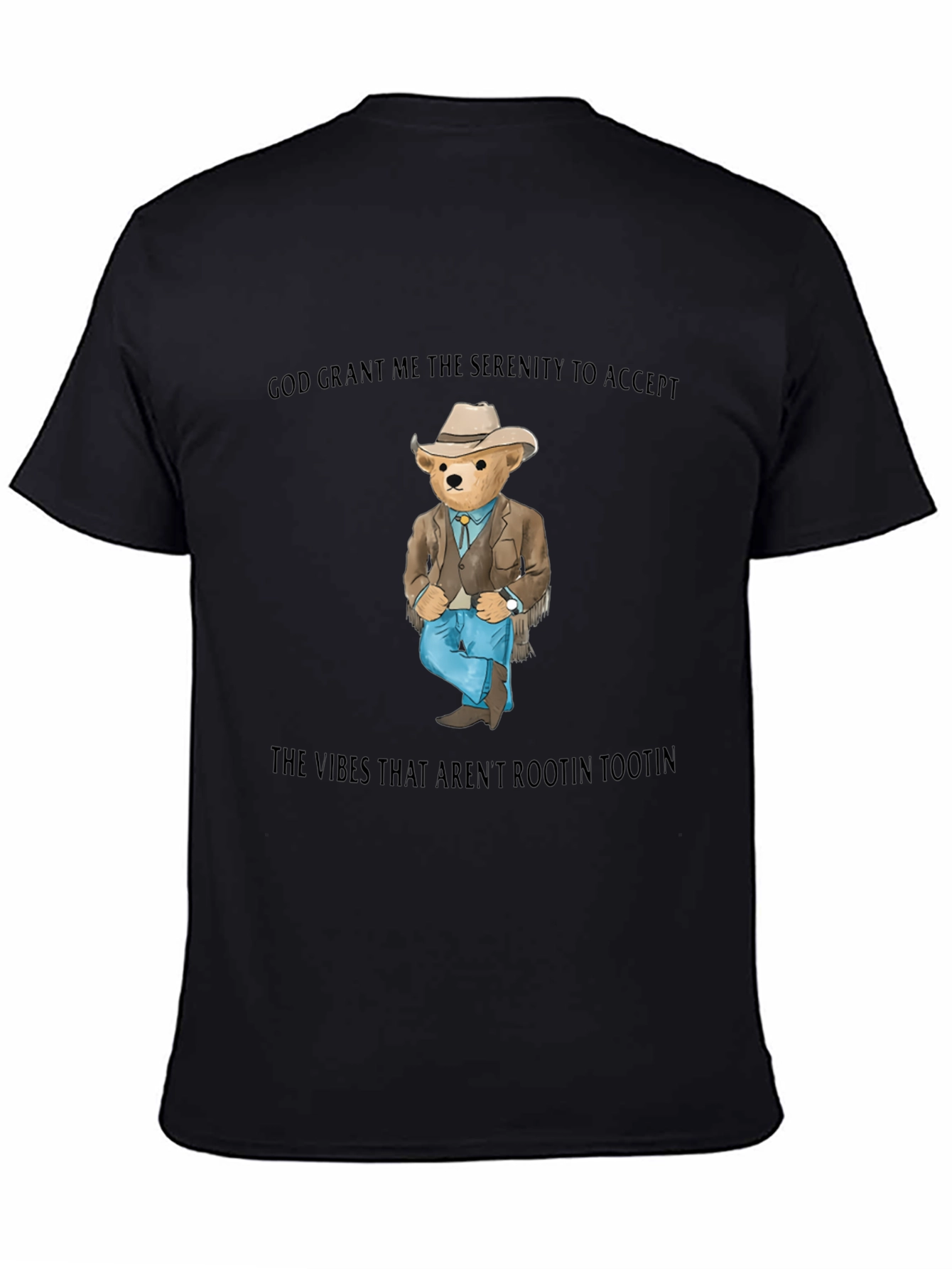 Serenity Bear T-Shirt - Cowboy Western