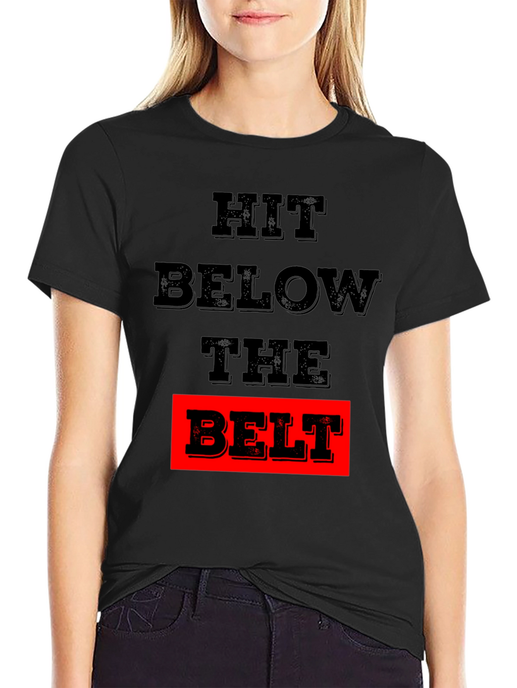 Hit Below The Belt Graphic Tee