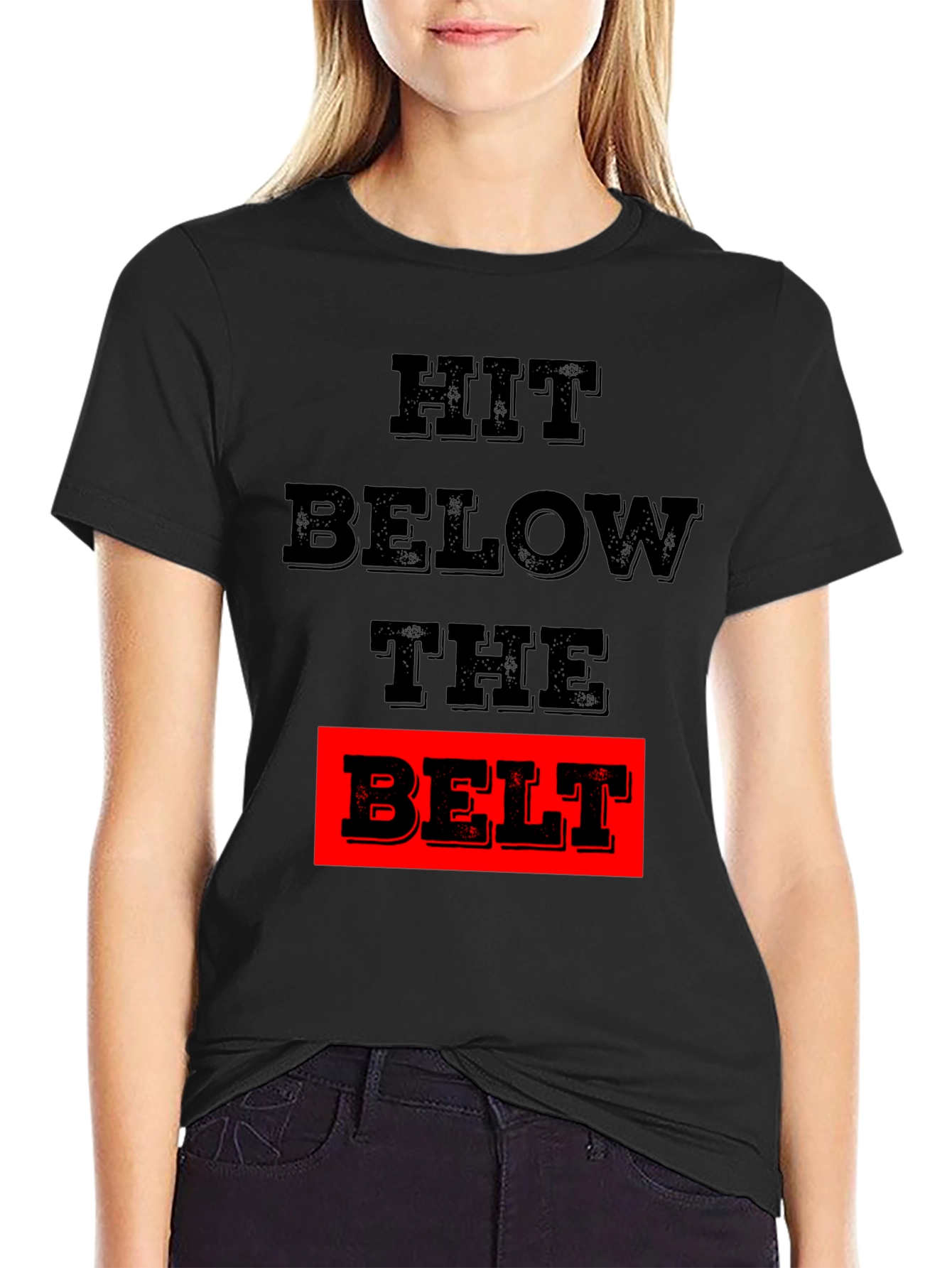 Hit Below The Belt Graphic Tee