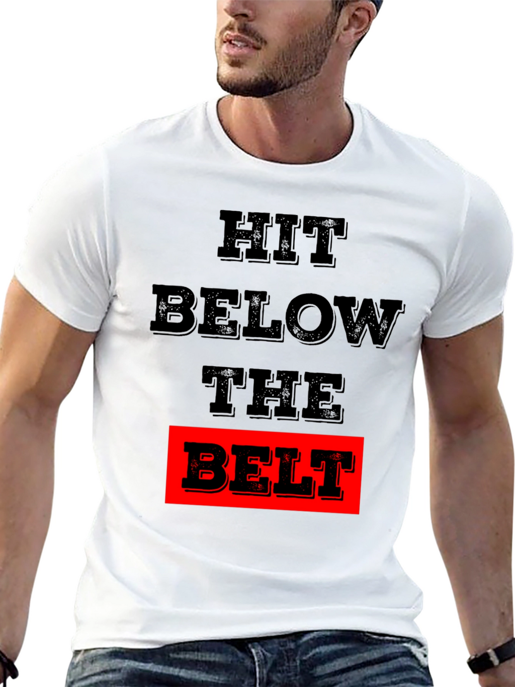 Hit Below The Belt Graphic Tee