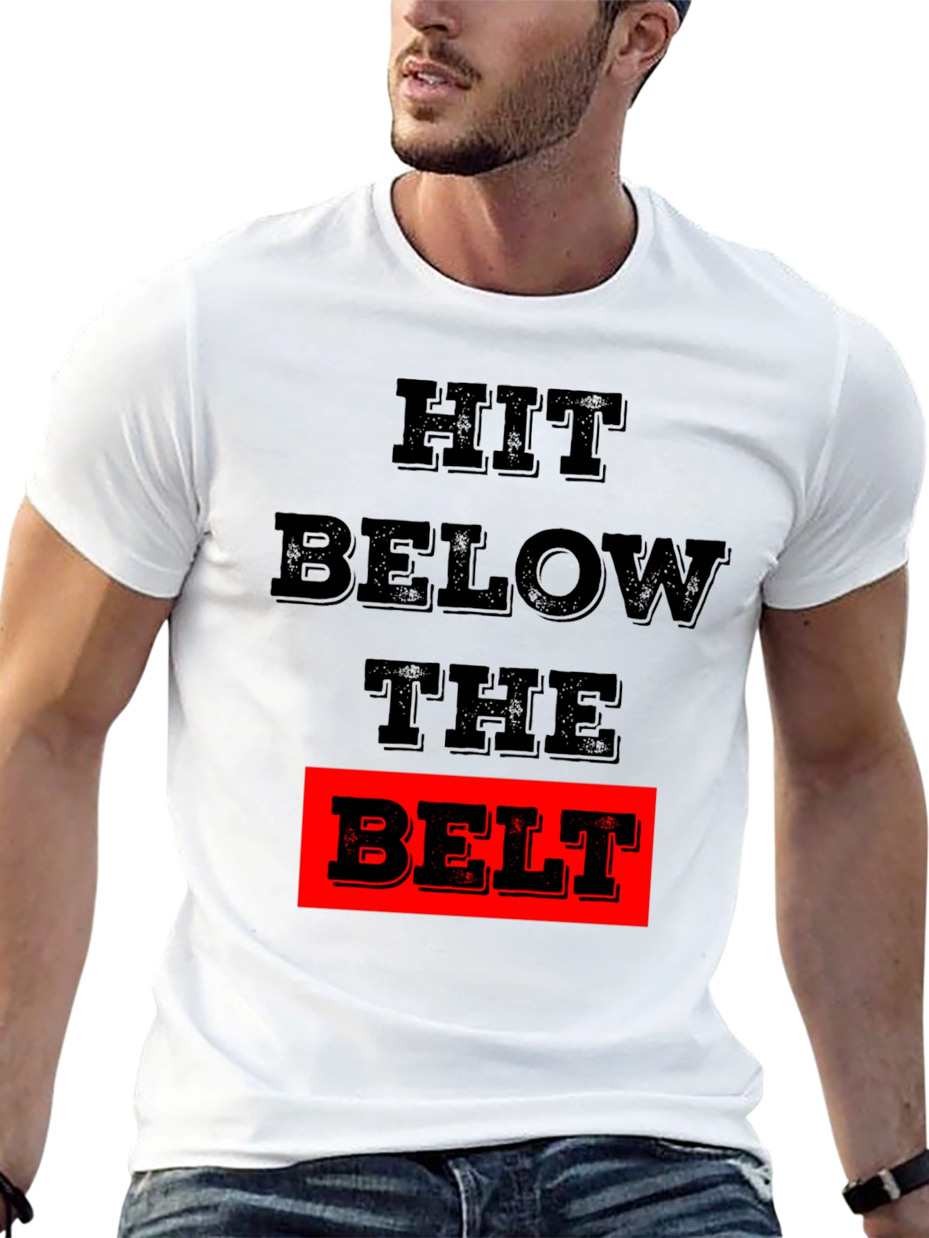 Hit Below The Belt Graphic Tee