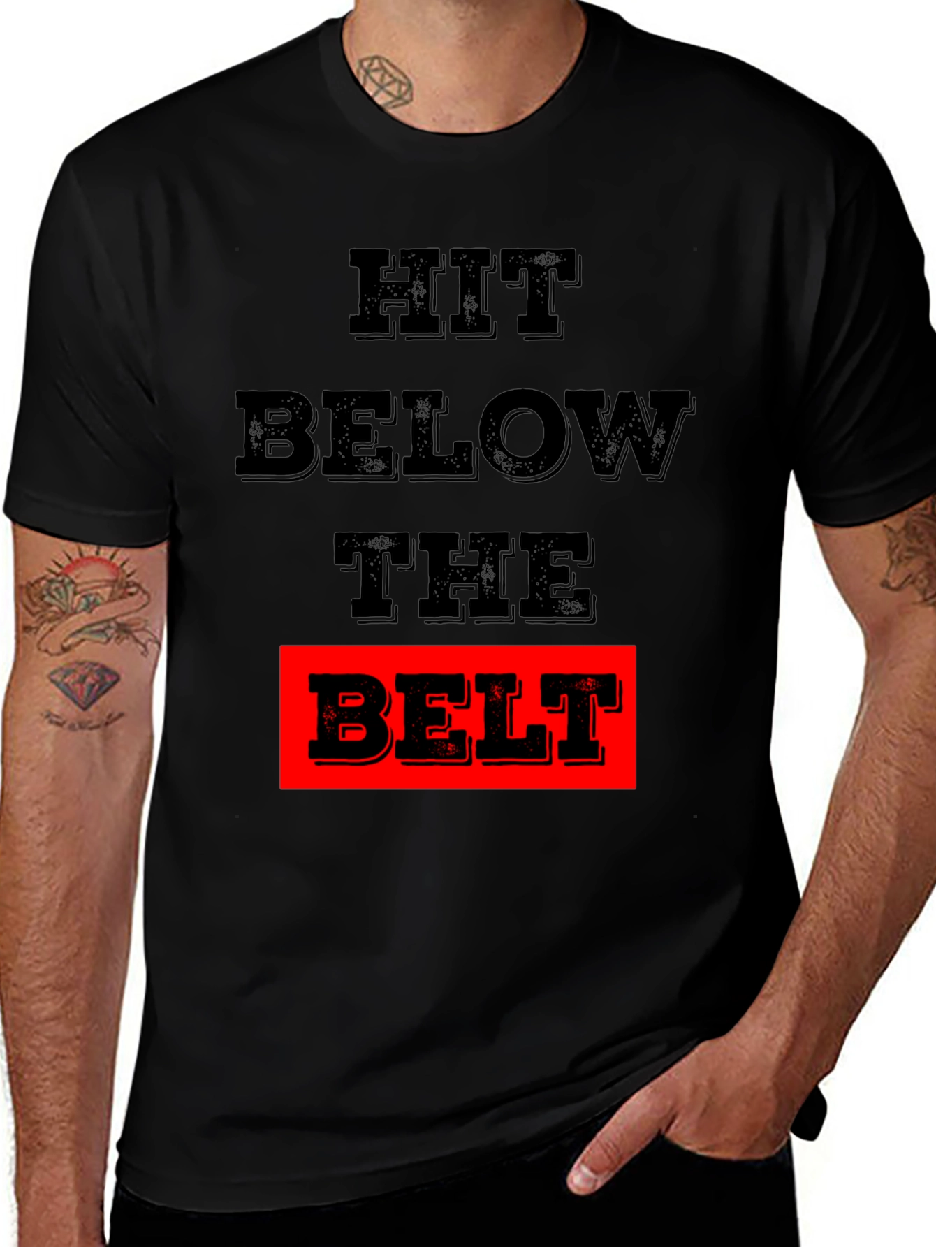Hit Below The Belt Graphic Tee