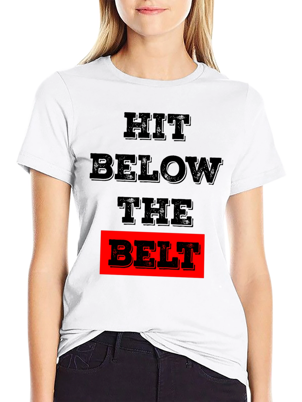 Hit Below The Belt Graphic Tee