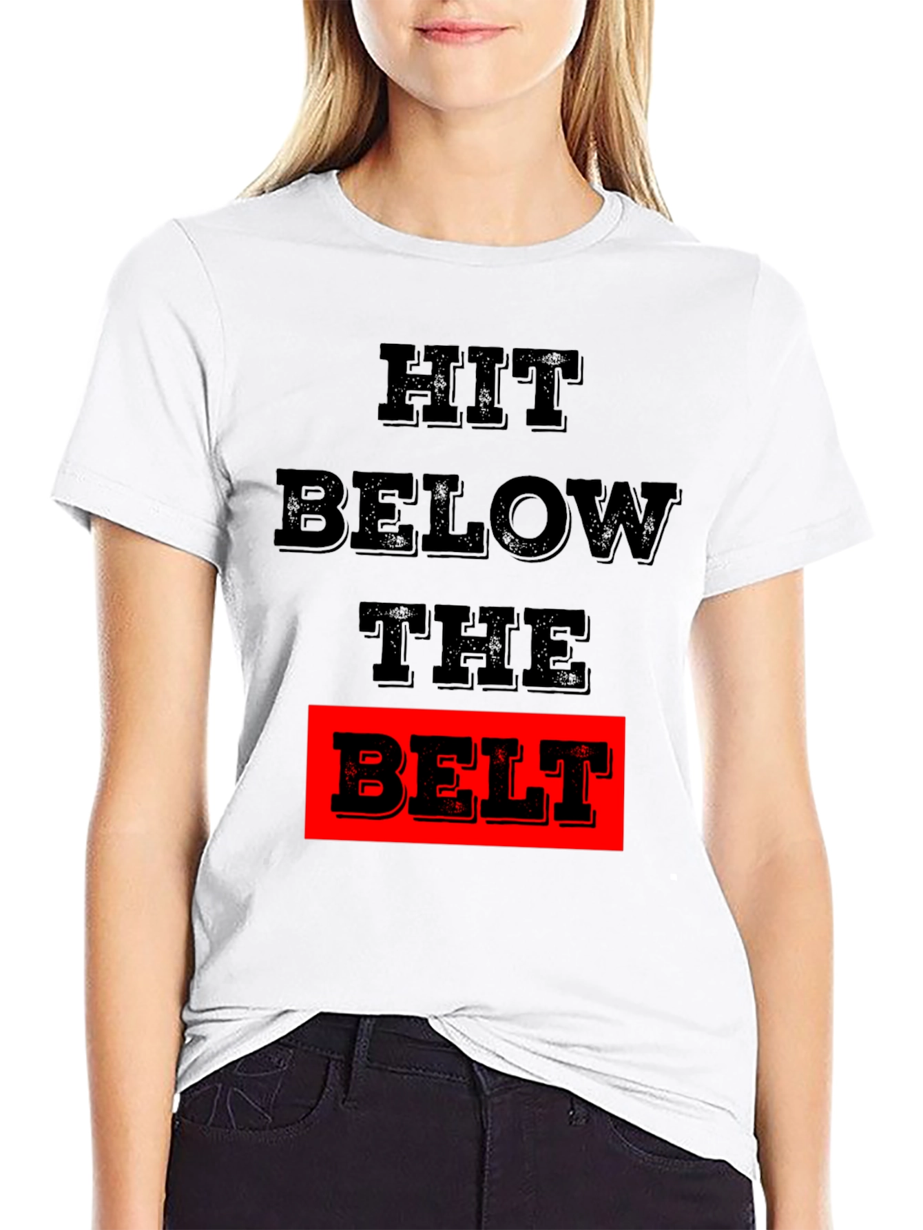 Hit Below The Belt Graphic Tee