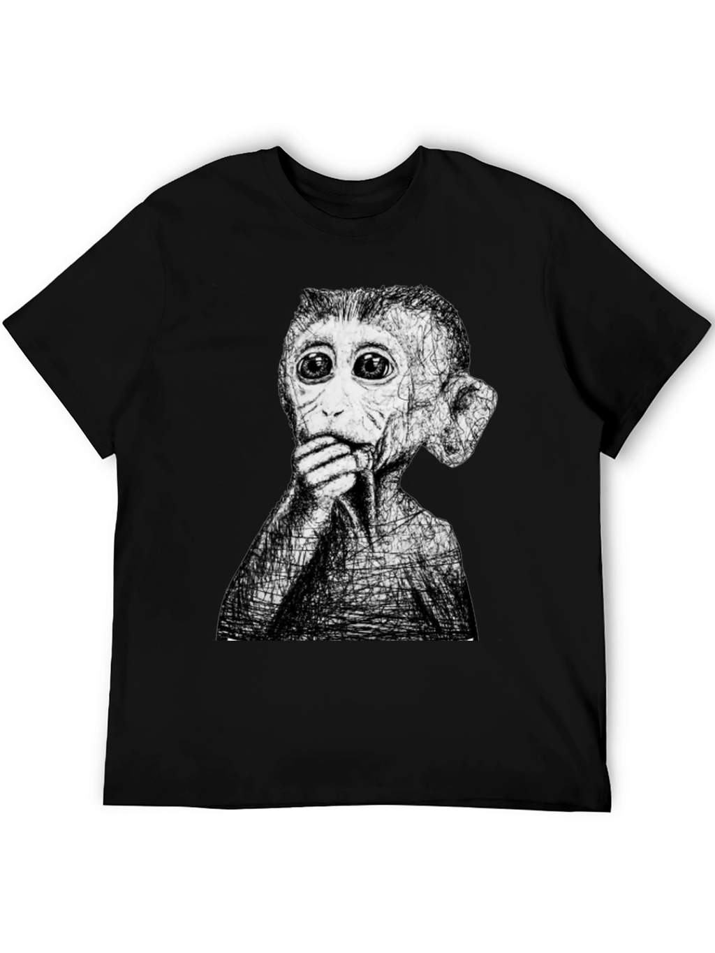 Surreal Monkey T-Shirt - Unique Graphic Tee