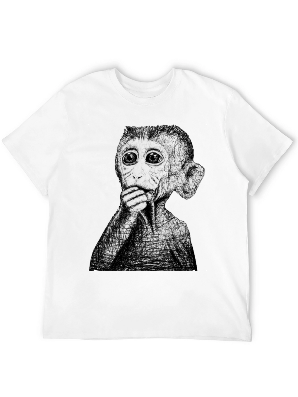 Surreal Monkey T-Shirt - Unique Graphic Tee