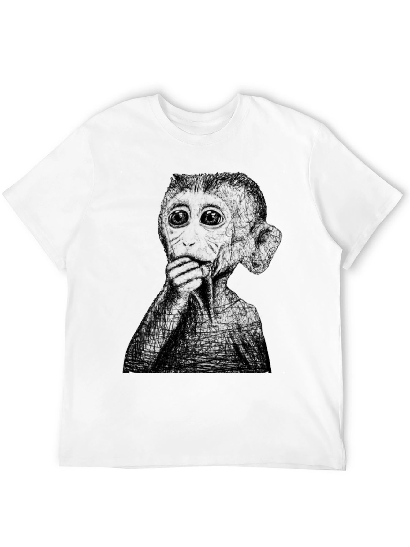 Surreal Monkey T-Shirt - Unique Graphic Tee