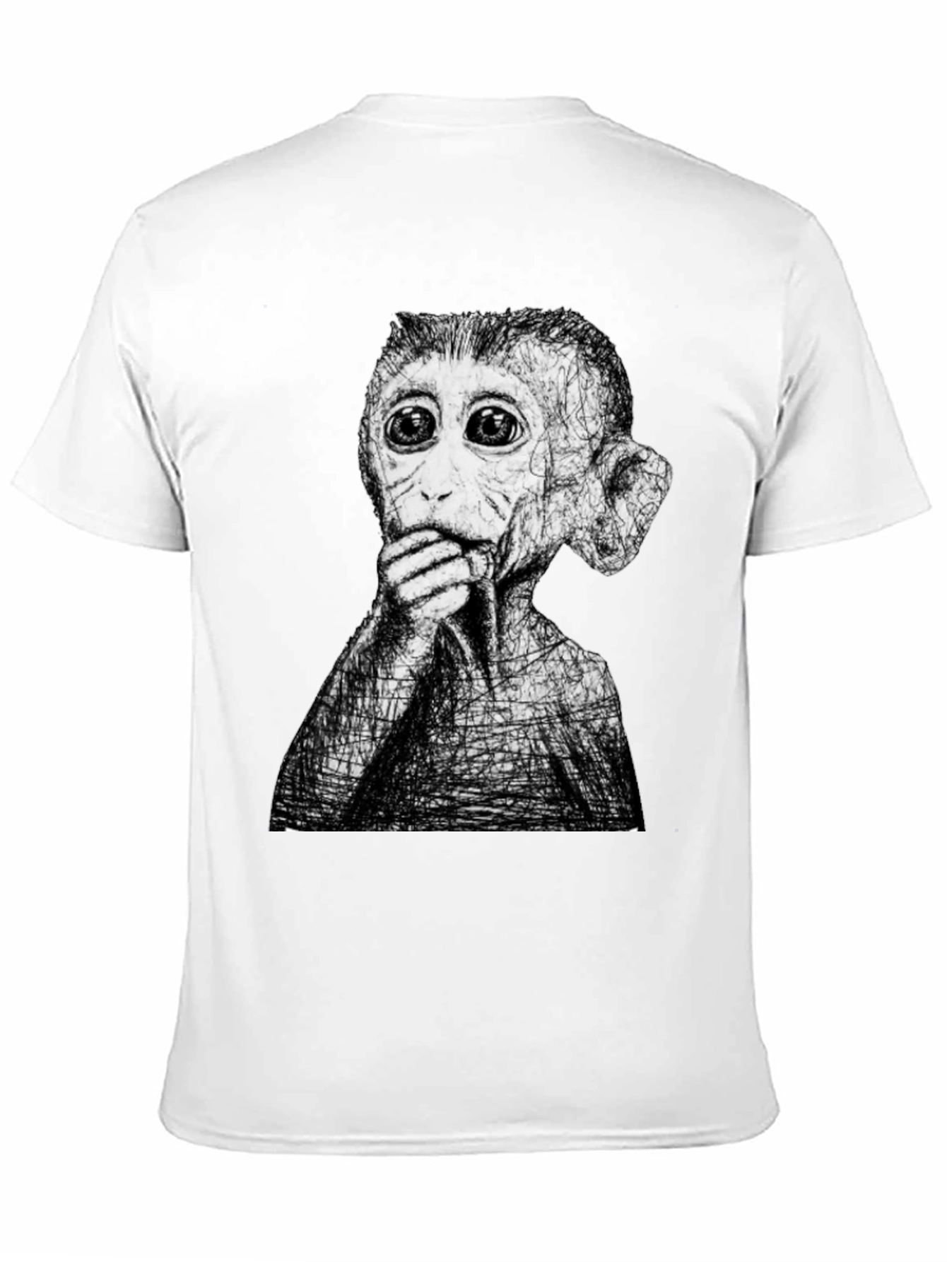 Surreal Monkey T-Shirt - Unique Graphic Tee