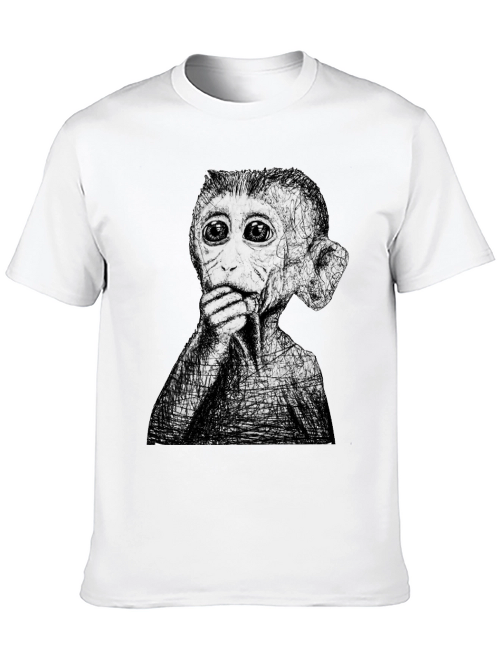 Surreal Monkey T-Shirt - Unique Graphic Tee