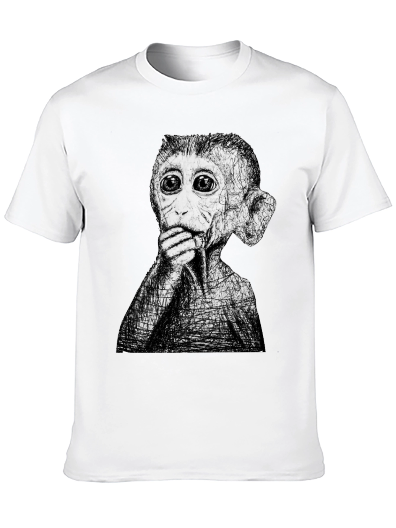 Surreal Monkey T-Shirt - Unique Graphic Tee