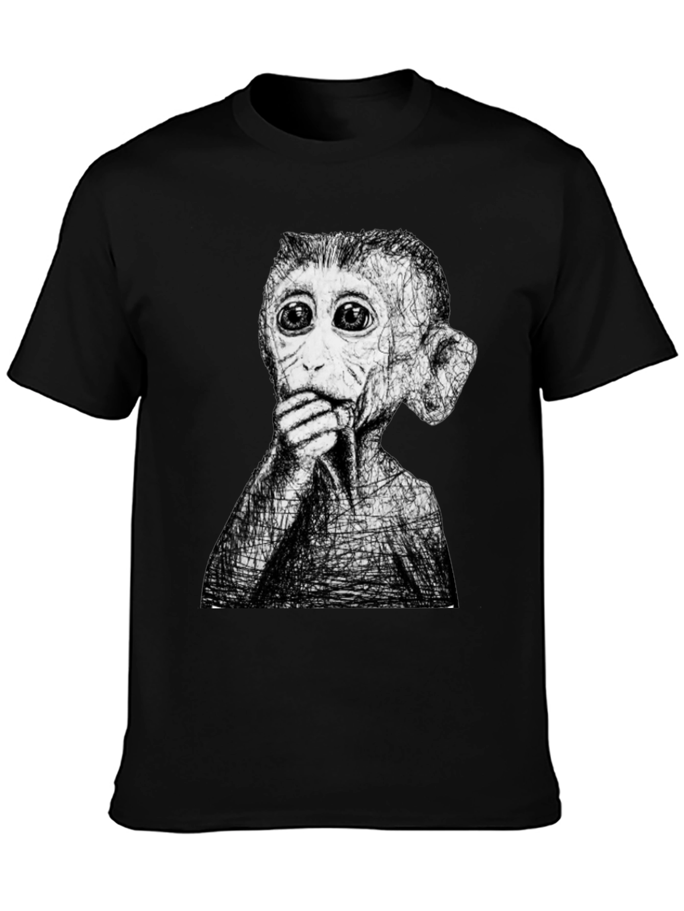 Surreal Monkey T-Shirt - Unique Graphic Tee