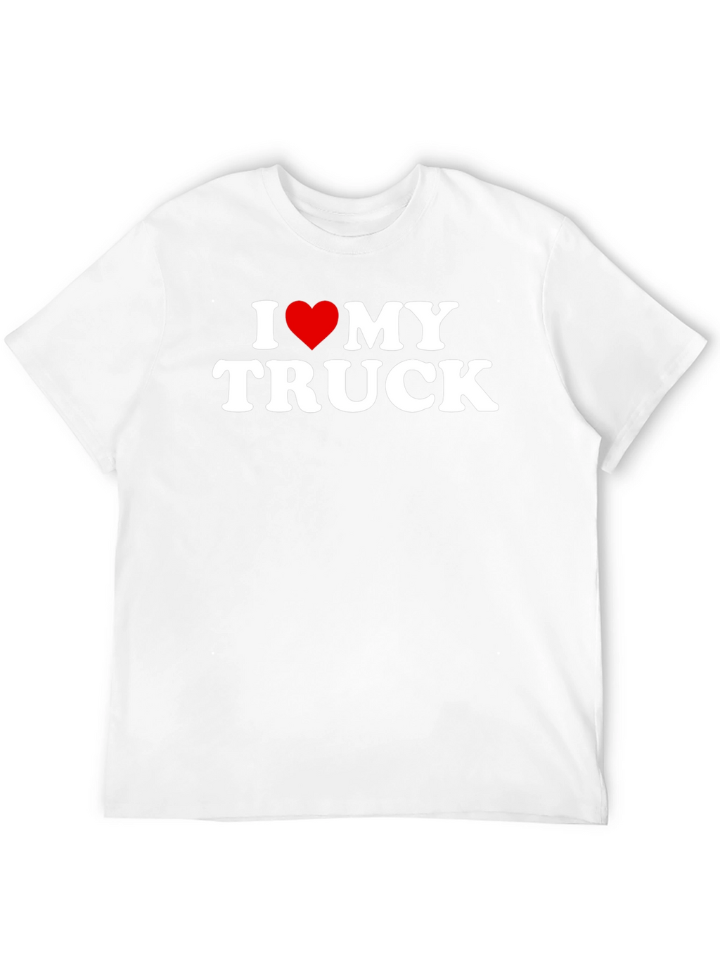 I Love My Truck Graphic Tee - Black