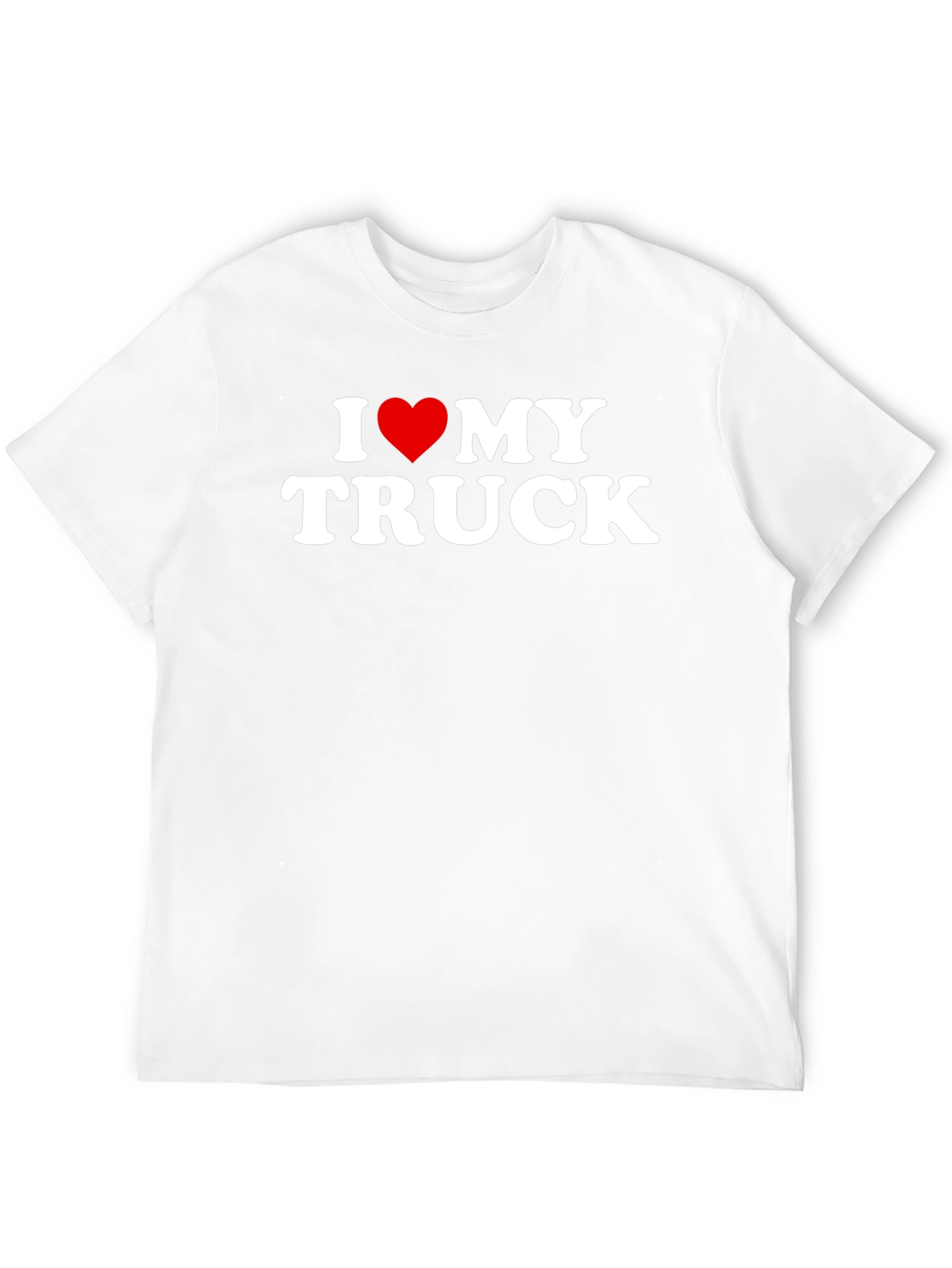 I Love My Truck Graphic Tee - Black