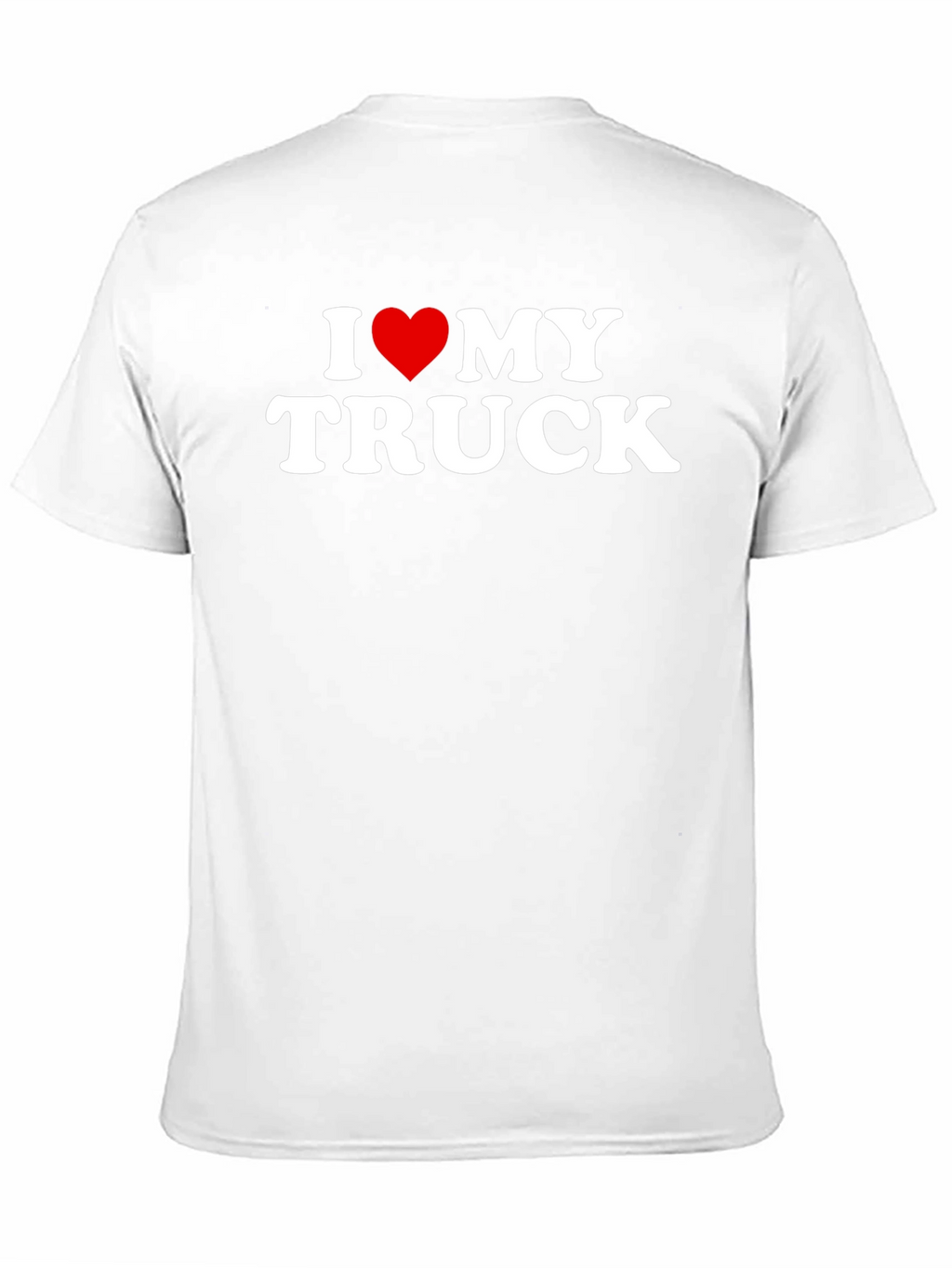 I Love My Truck Graphic Tee - Black