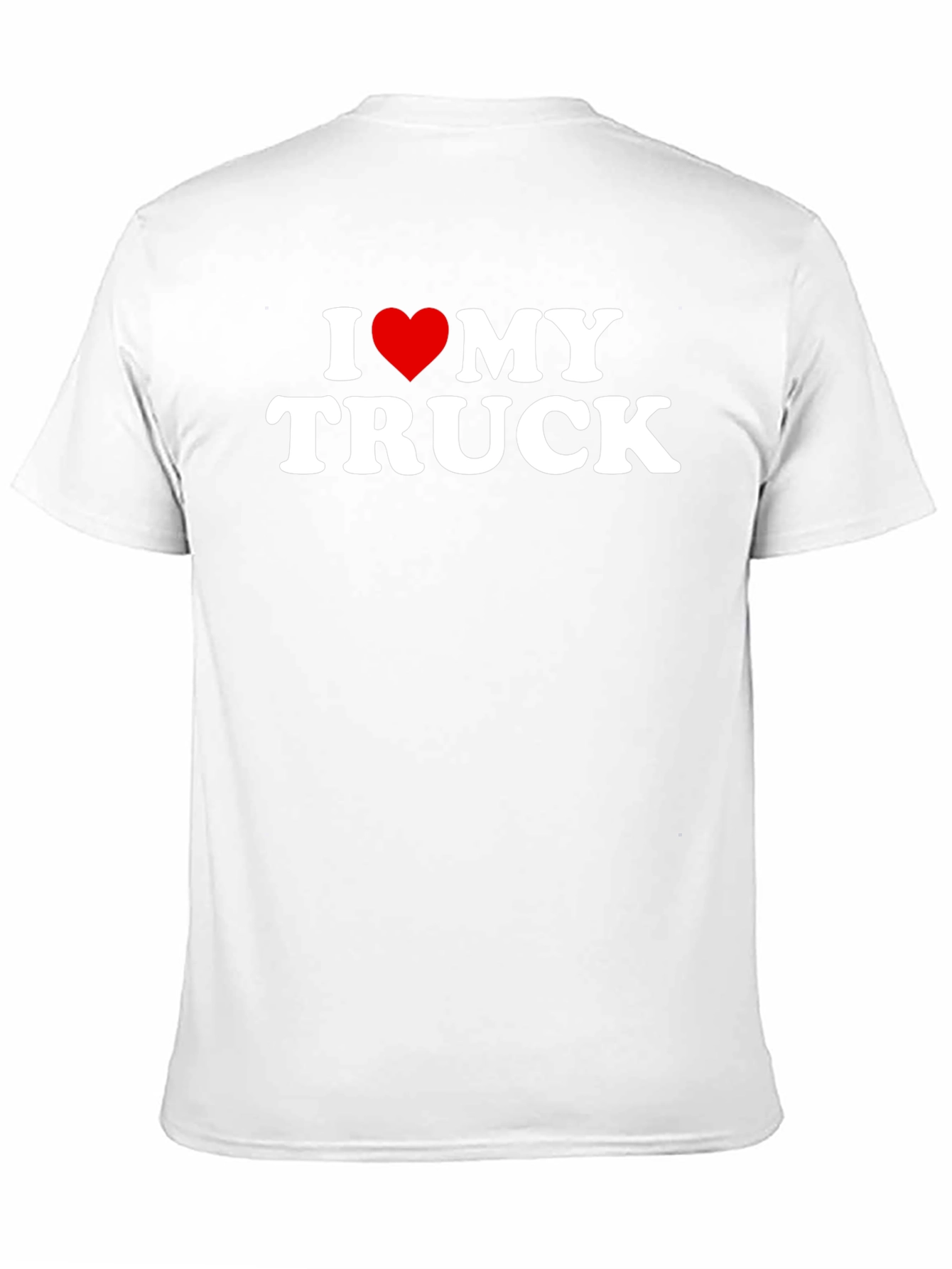 I Love My Truck Graphic Tee - Black