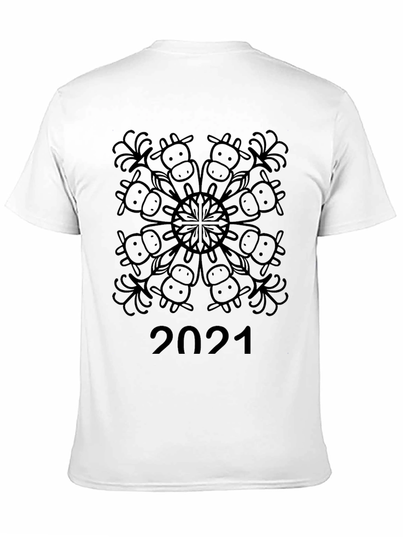 Cow Zodiac 2021 Black T-Shirt