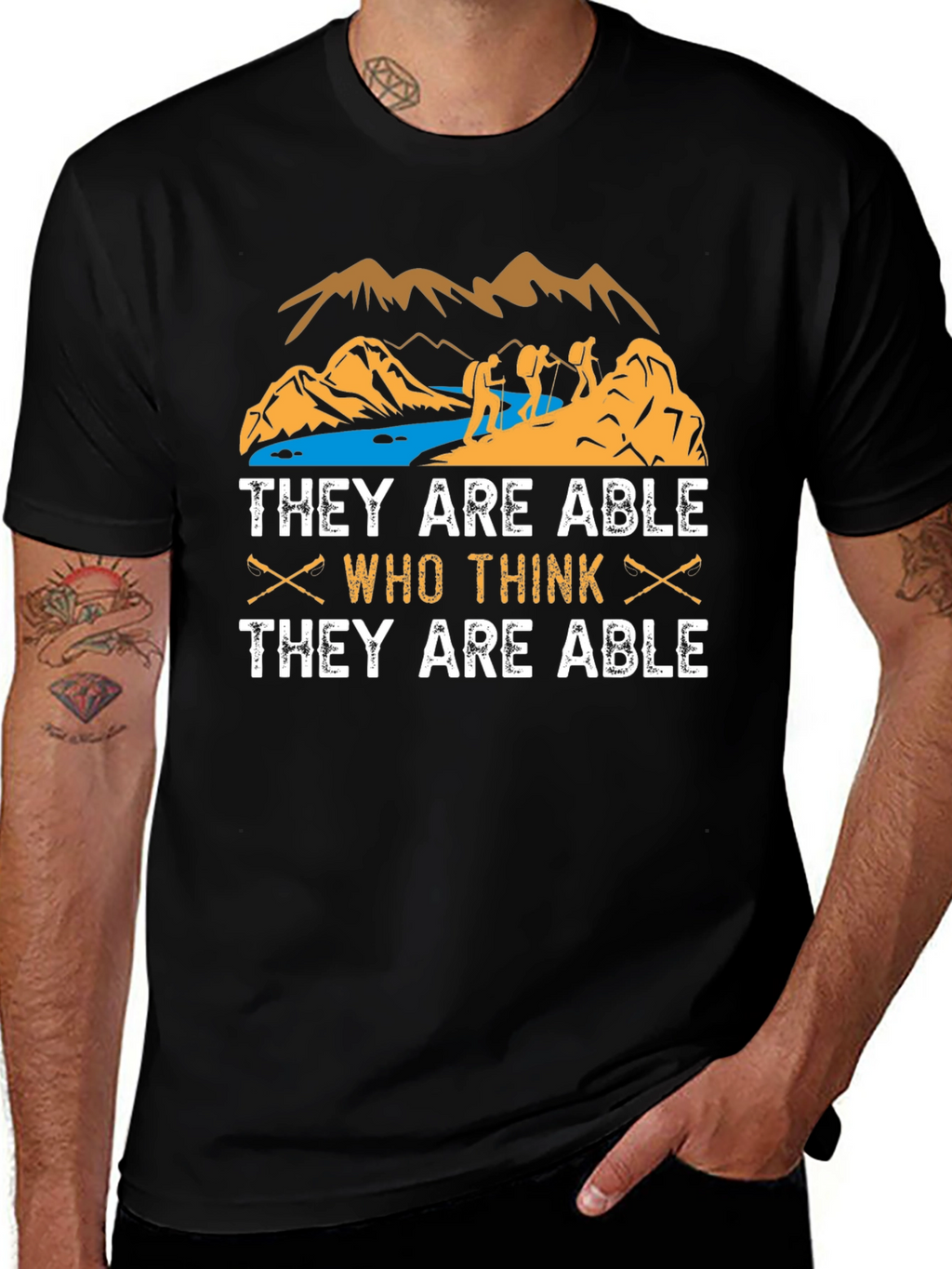 Hiking T-Shirt: They Are Able