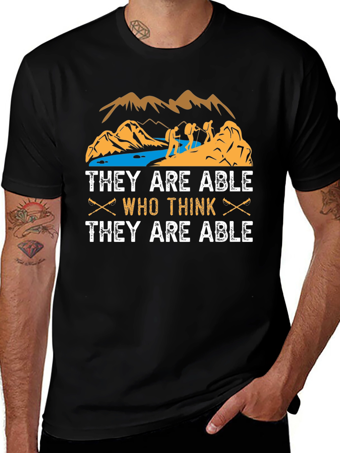 Hiking T-Shirt: They Are Able