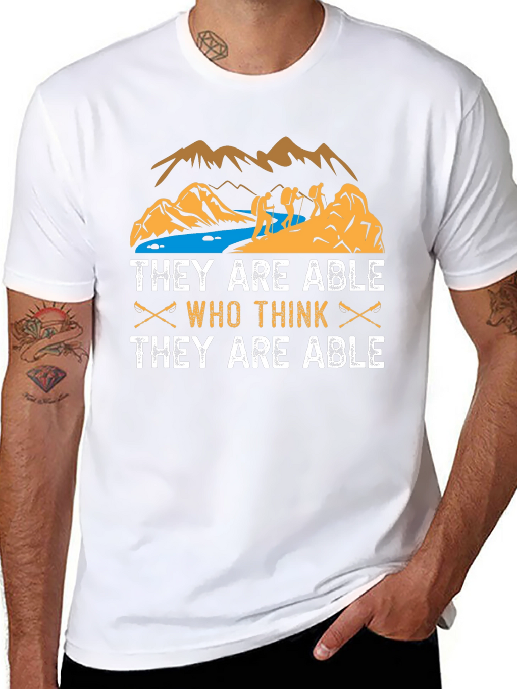 Hiking T-Shirt: They Are Able