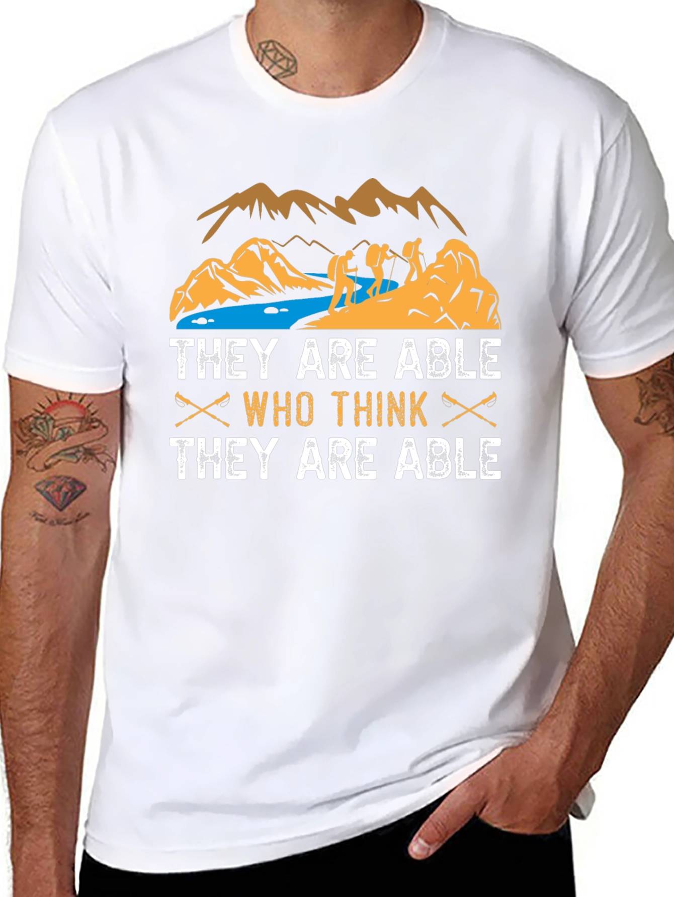 Hiking T-Shirt: They Are Able