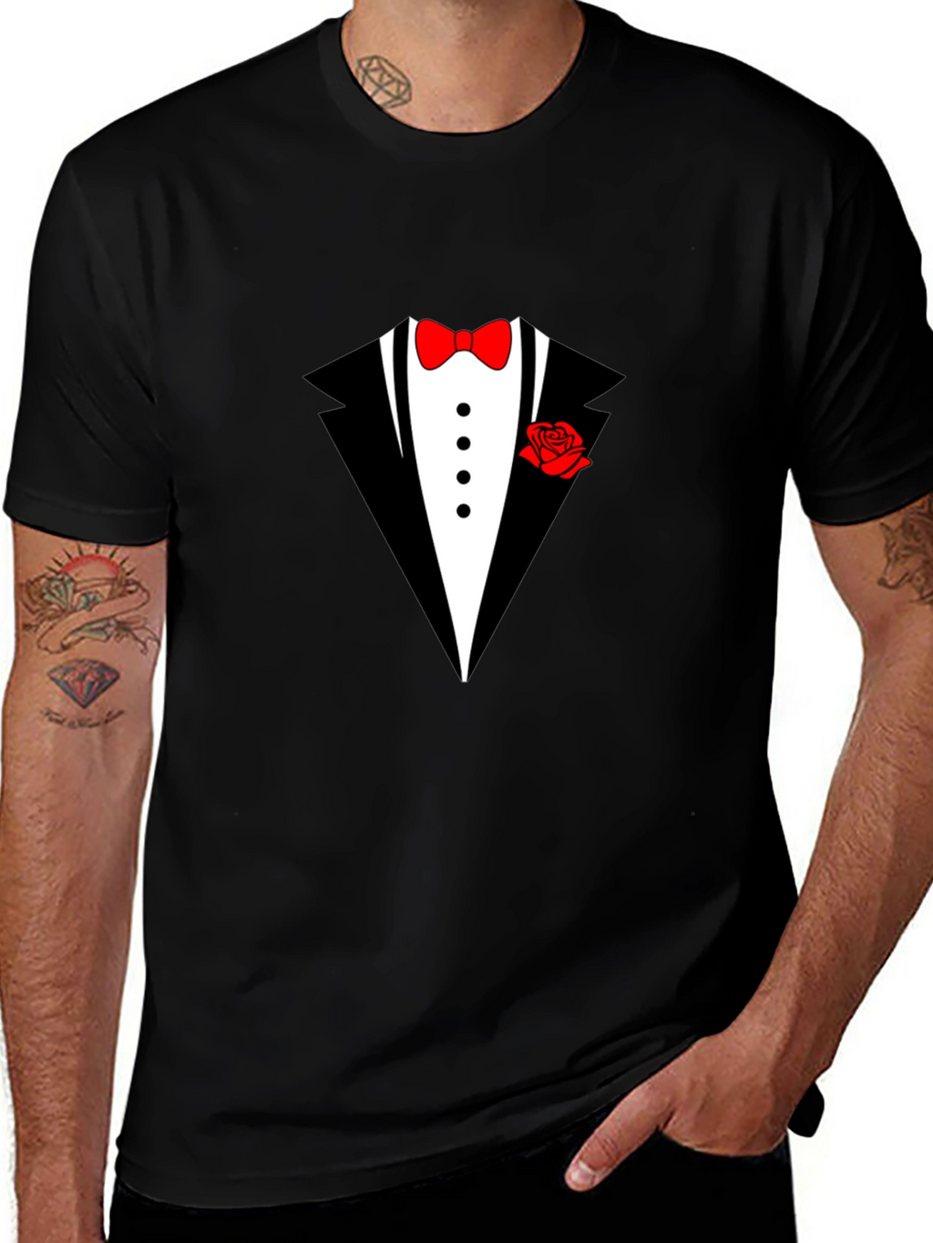 Tuxedo T-Shirt - Funny Formal Wear