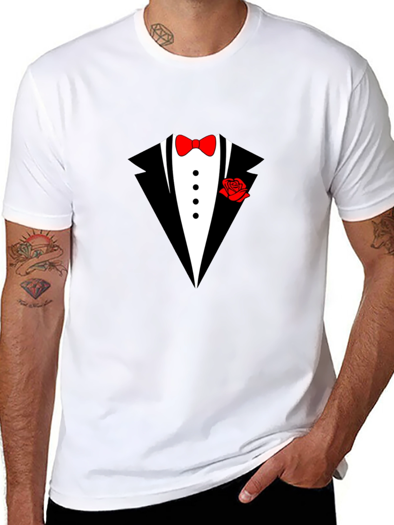 Tuxedo T-Shirt - Funny Formal Wear