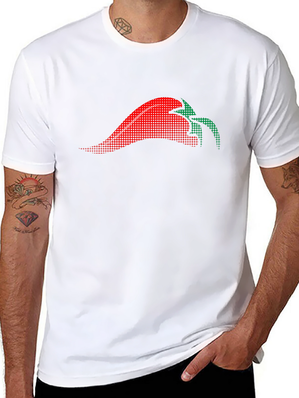 Red Hot Chili Pepper Graphic T-Shirt - Cool Design