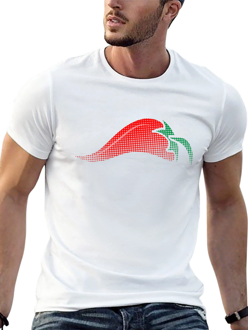 Red Hot Chili Pepper Graphic T-Shirt - Cool Design