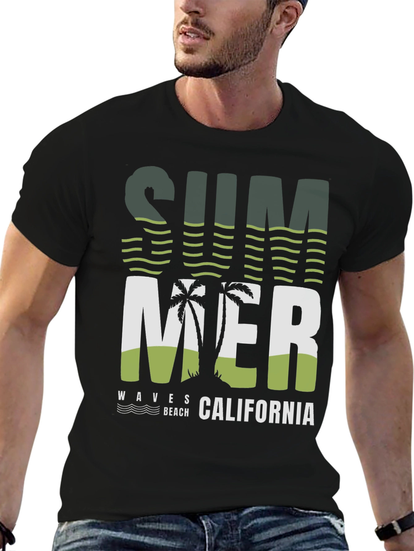 Summer California Graphic T-Shirt