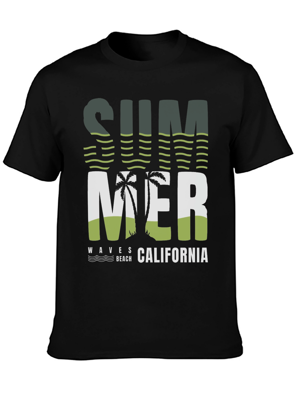 Summer California Graphic T-Shirt