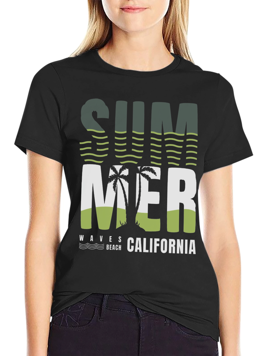 Summer California Graphic T-Shirt