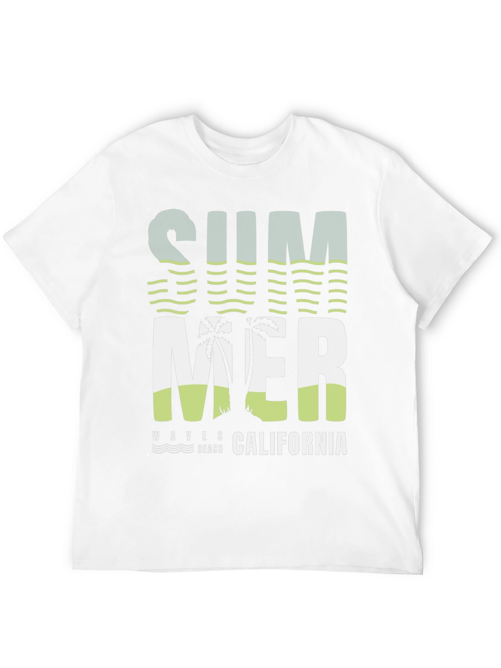 Summer California Graphic T-Shirt