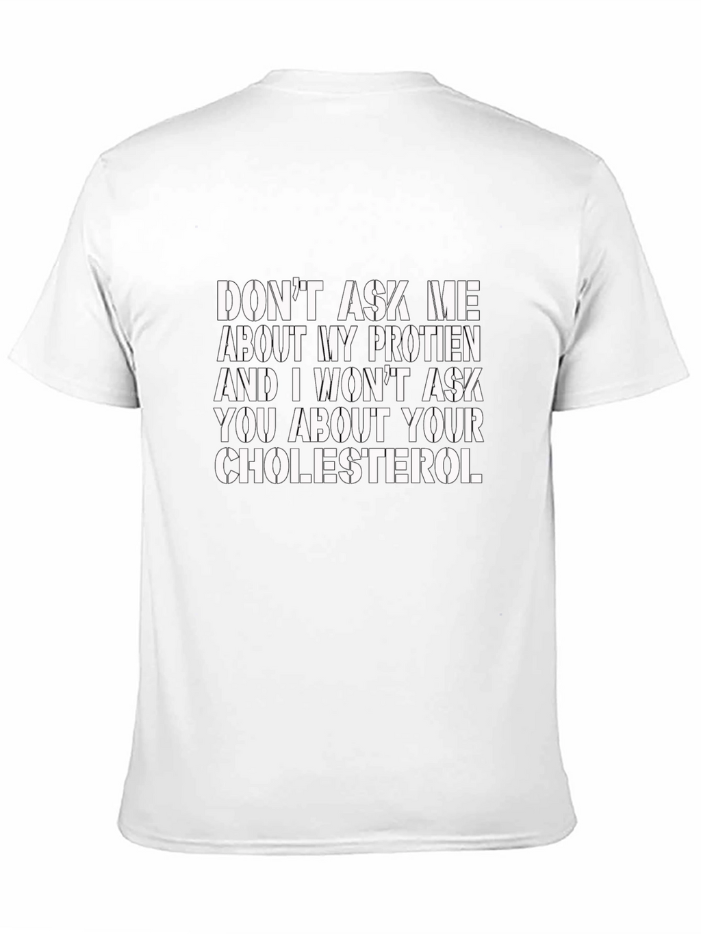 Protein vs Cholesterol Graphic Tee