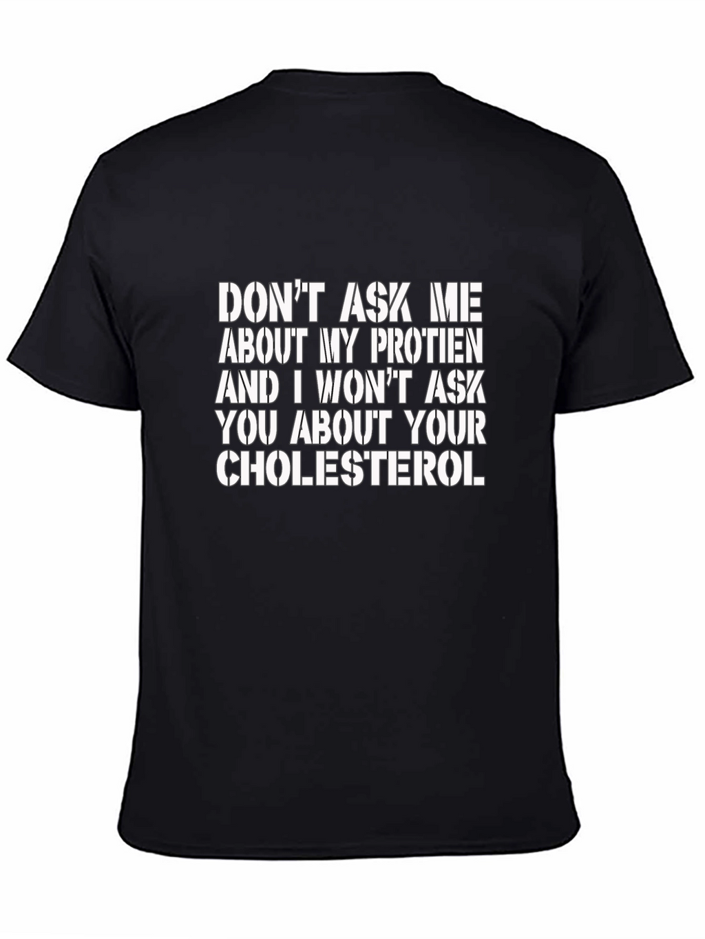 Protein vs Cholesterol Graphic Tee