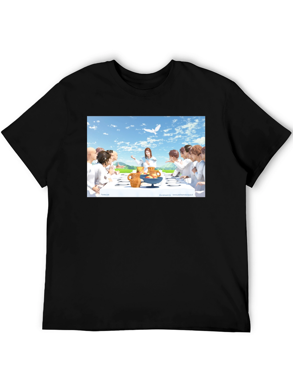 Pentecost T-Shirt - Classic Black Tee