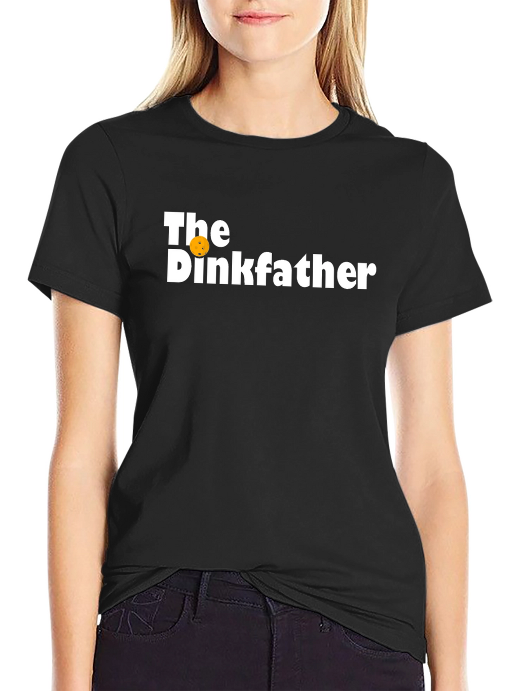 The Dinkfather Funny Pickleball T-Shirt